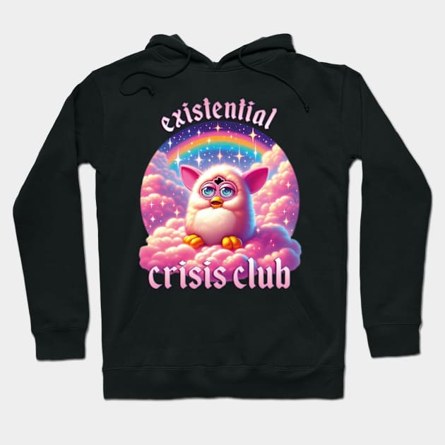 Existential Crisis Club Furby Hoodie by liminalcandy